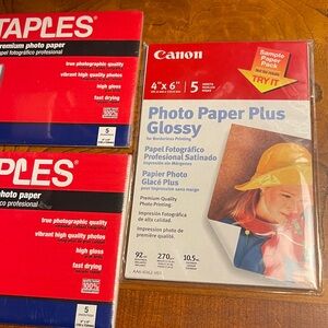 Canon Glossy Photo Paper 4x6 - (10x15 cm) White high gloss